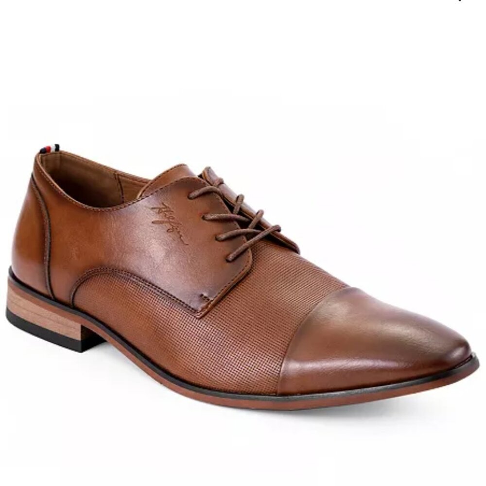 Tommy Hilfiger Men's Sheldon Lace Up Dress Oxfords in SIZE 13 MEDIUM